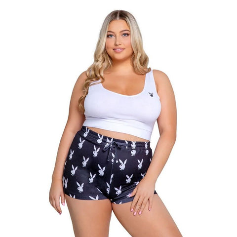 Playboy Lingerie Playboy Slumber Bunny 2 Piece Sexy Lingerie Set Black Seductive - Bras and Bra Sets