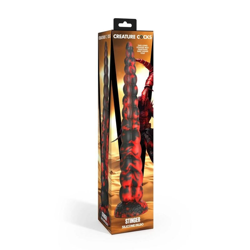 XR Brands Creature Cocks Stinger Silicone Anal Dildo with Deep Penetration - - Anal Dildos