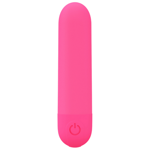 Baile Pretty Love Stefan Rechargeable Mini Bullet Massager with Dual Rings - Bullet Vibrators
