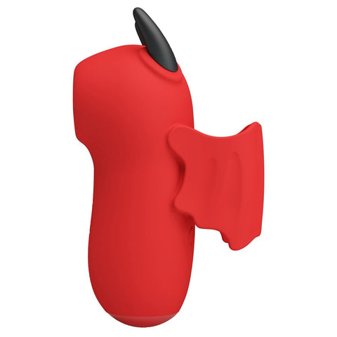 Baile Pretty Love Rechargeable Magic Devil Finger Massager Vibrator - Finger and Tongue Vibrators