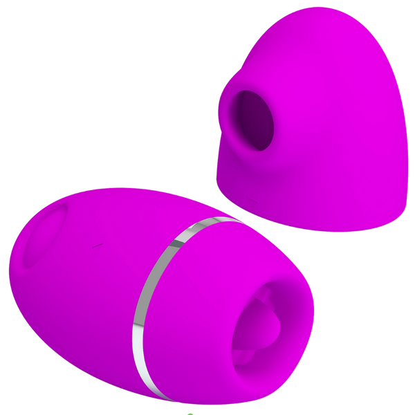 Pretty Love 4 in1 Thumping Shakira Clitoral Vibrator Purple - - Clit Ticklers and Pulsators