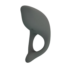Pretty Love Gemma Rechargeable Master Penis Ring Grey - - Vibrating Cock Rings