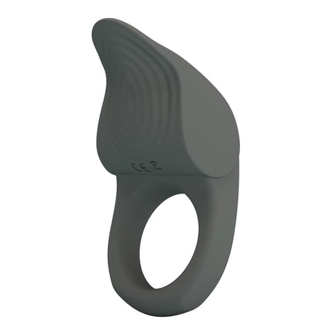 Pretty Love Alto Master 10 Functionc Cock Ring Grey - Vibrating Cock Rings