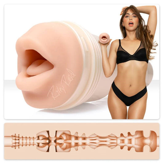 Fleshlight Girls Riley Reid Insomnia Male Masturbator with Oral Texture - - Masturbators and Strokers