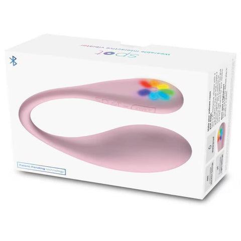 Kiiroo Spot Kiss Me Vibrating Clitoral Massager Pink Interactive LED Sex Toy - Clit Ticklers and Pulsators