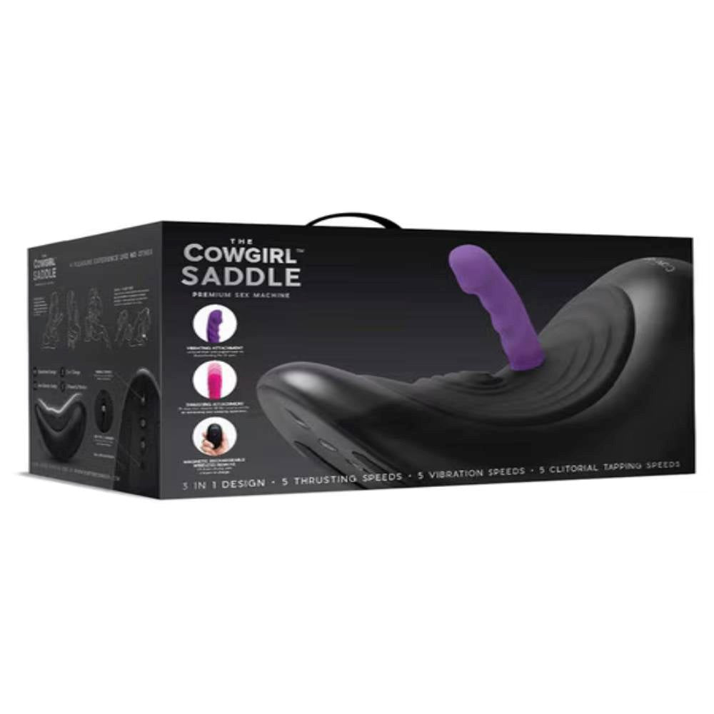 the Cowgirl Saddle Multi Purpose Sex Machine with Rocking Motion - - Sex Machines