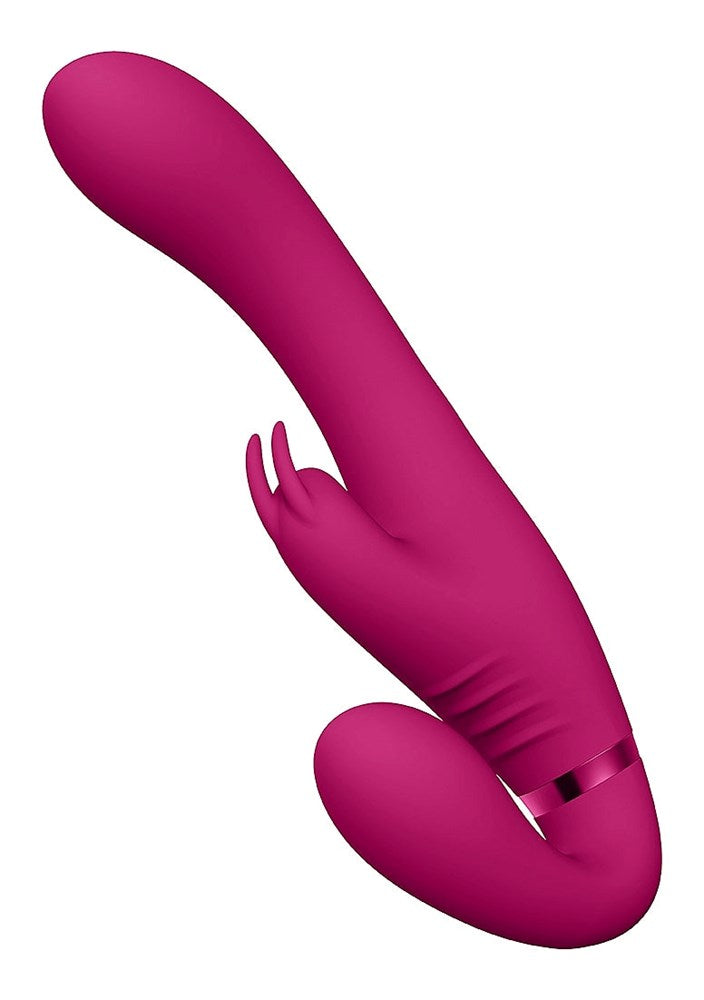 Shots Toys Vive Suki Vibrating Strapless Strap On Sex Toys Triple Motor - - Strap On Sextoys