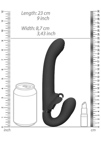 Shots Toys Vive Satu Vibrating Strapless Strap On Sex Toys Triple Motor - Strap On Sextoys