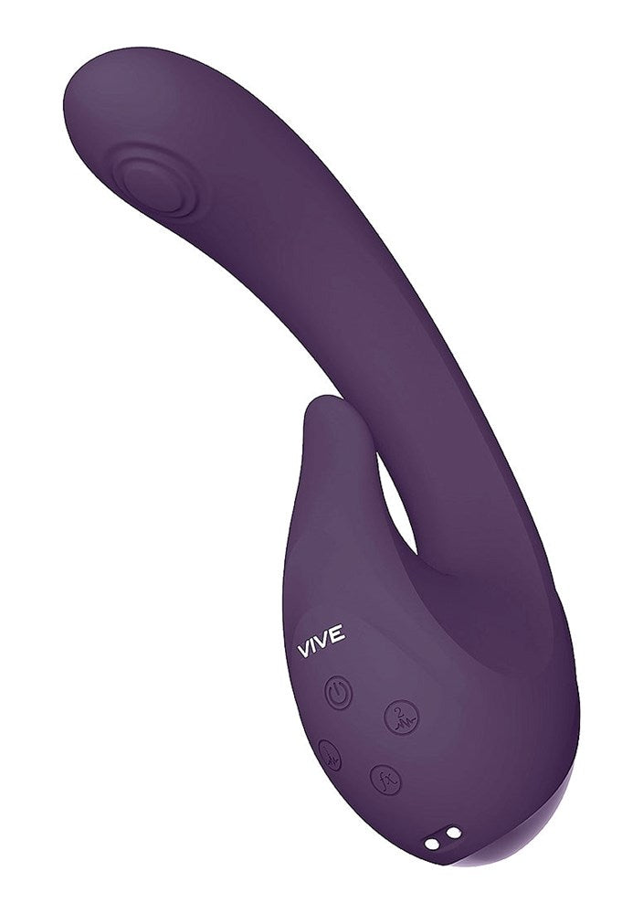 Shots Toys Vive Miki Pulse Wave Flickering G Spot Vibrator Triple Motor - - G-Spot Vibrators