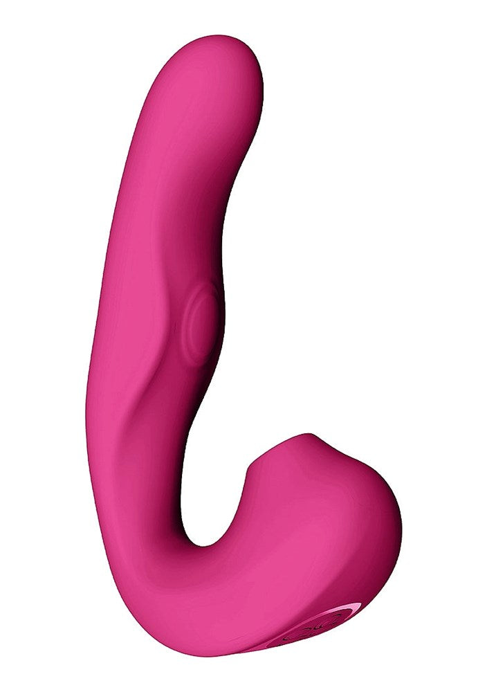 Shots Toys Vive Zaki Air and Pulse Wave G Spot Vibrator Triple Technology - - G-Spot Vibrators