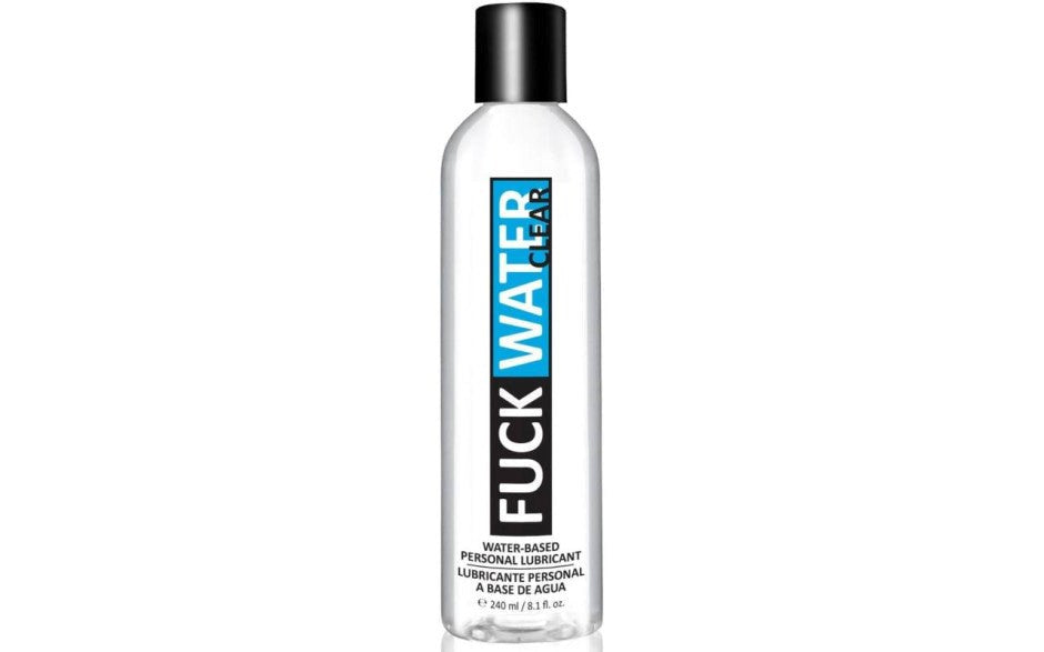 FuckWater Water Based Personal Lubricant Clear 240 ml Hybrid Formula - - Water Based Lubes
