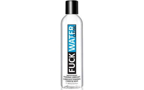 FuckWater Water Based Personal Lubricant Clear 240 ml Hybrid Formula - Water Based Lubes