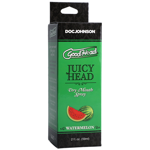 Doc Johnson GoodHead Wet Head Dry Mouth Spray Watermelon 59ml Oral Enhancer - Delay and Excite Sprays
