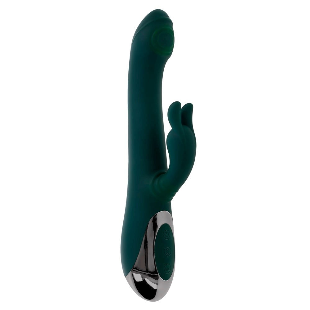 Evolved RABBIT TAP TAP Vibrating Rabbit Massager Green - - Rabbit Vibrators