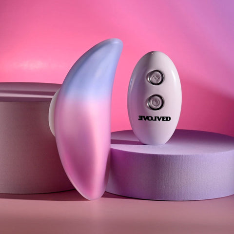Evolved PARADISE Remote Control Panty Vibrator Pink/Purple Magnetic Wearable - Remote Control Vibrators