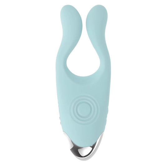 Evolved COUPLES THERAPY Rechargeable Couples Vibrator Teal - - Sex Toys For Couples