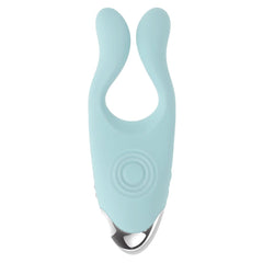Evolved COUPLES THERAPY Rechargeable Couples Vibrator Teal - - Sex Toys For Couples