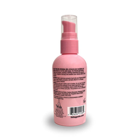 Little Genie B LUVD Tingling Water Based Arousal Gel 118 ml Premium Formula - Water Based Lubes