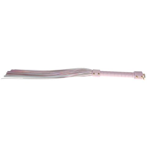 Shots Toys OUCH! Paris Collection BDSM Flogger Pink Premium Impact Play - Whips And Crops