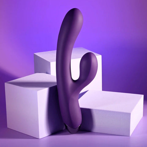 Evolved Playboy Pleasure NEW CRUSH Vibrating Rabbit Massager Purple Dual Motors - Rabbit Vibrators