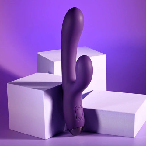 Evolved Playboy Pleasure NEW CRUSH Vibrating Rabbit Massager Purple Dual Motors - Rabbit Vibrators
