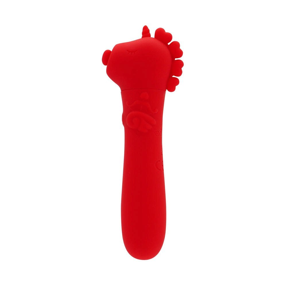 Creative Conceptions Unihorn Cupids Beau USB Bullet Red Clitoral Vibrator - - Bullet Vibrators