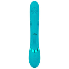 Shots Toys VIVE Fiore Tapping Rabbit Vibrator Blue - - Rabbit Vibrators