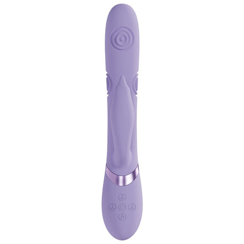 Shots Toys VIVE Pallina Rechargeable Rabbit Massager Triple Stimulation - Rabbit Vibrators