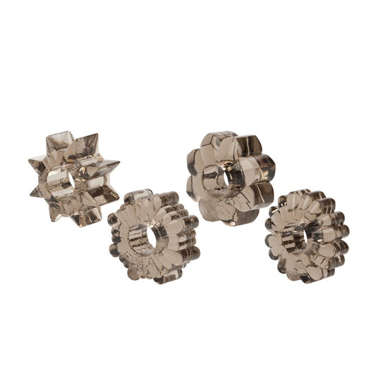 California Exotics Basic Essentials Super Stretchy Cock Ring - - Stretchy Cock Rings