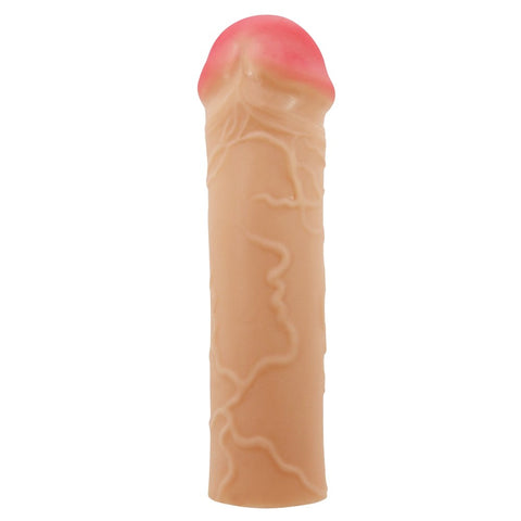 Baile Pretty Love Nile 6.5 Inch Erection Enhancer Penis Sleeve with Girth - Penis Sleeves and Extenders