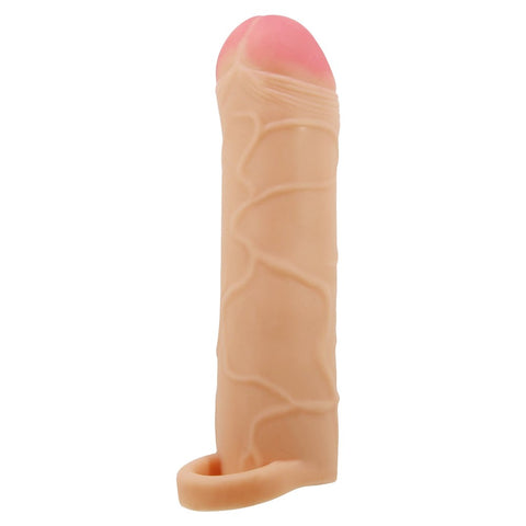Baile Pretty Love Bunion 6.5 Inch Cock Extender Sleeve with Texture Tech - Penis Sleeves and Extenders