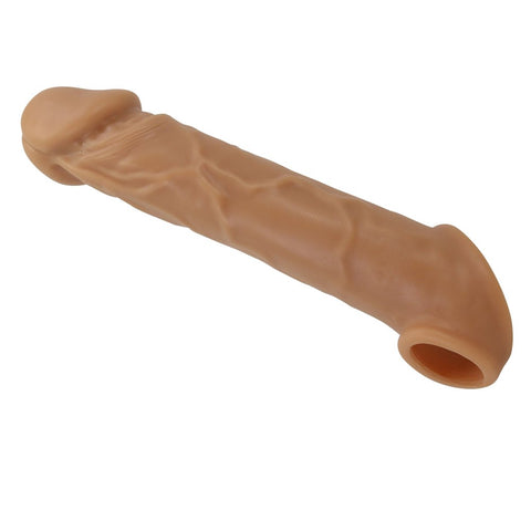 Baile Pretty Love Lionel Liquid Silicone Penis Sleeve Flesh Girth Enhancement - Penis Sleeves and Extenders
