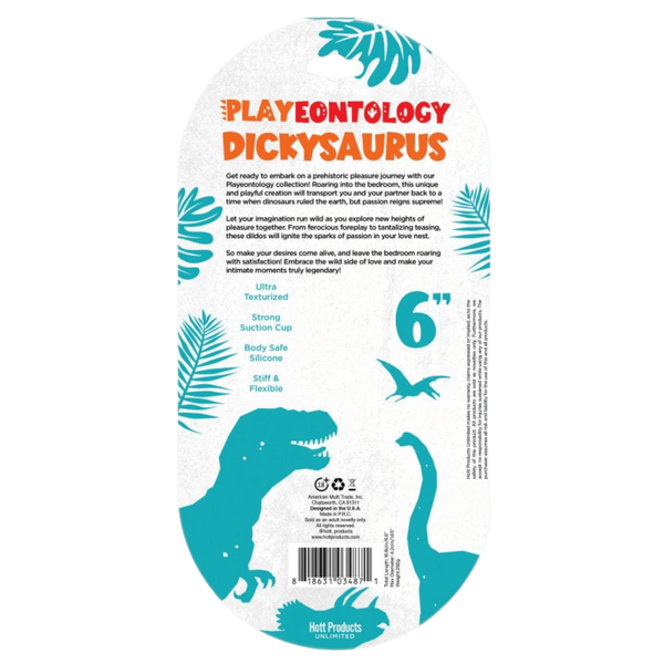 Hott Products Dickysaurus Suction Cup Fantasy Dildo Purple - - Realistic Dildos