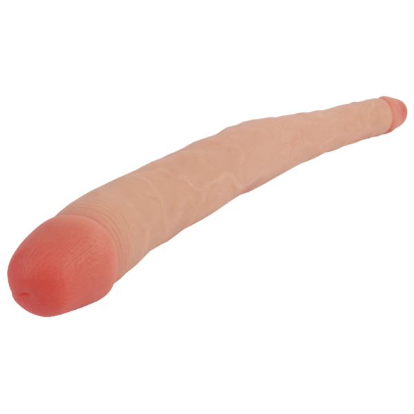 La Viva Double Trouble Dual Ended Realistic Dong Flesh Dual Density Design - - Double Ender