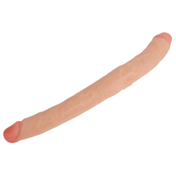 La Viva Double Trouble Dual Ended Realistic Dong Flesh Dual Density Design - - Double Ender