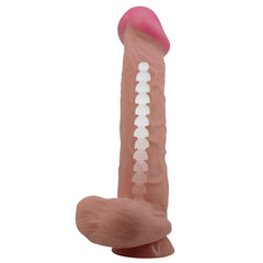 Pretty Love Bergrisi 10.2 Inch Realistic Looking Dildo Tan - - Realistic Dildos