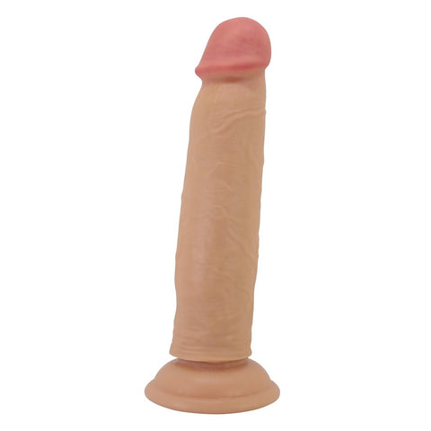 Pretty Love Keon 8.4 Inch Suction Cup Realistic Dildo with Hands Free Base - Realistic Dildos
