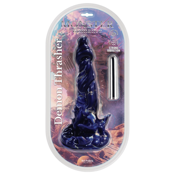 Monster Romance Demon Thrasher Vibrating Dildo - - Vibrating Dildos