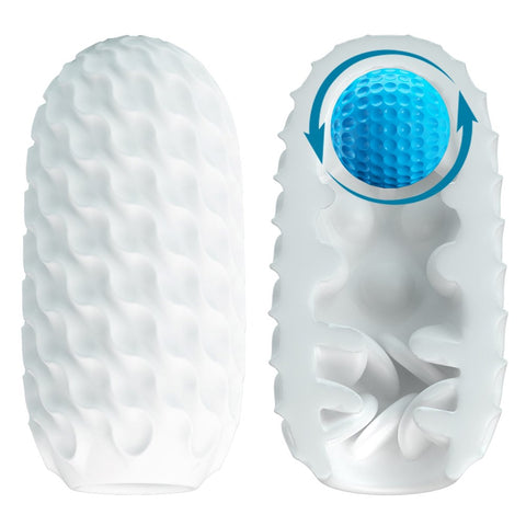 Baile Pretty Love Venus X Magic Ball Male Stroker Clear Textured Interior - Masturbators and Strokers