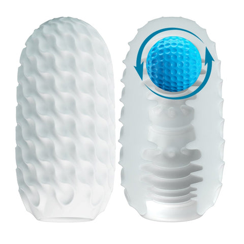 Baile Pretty Love Venus X Wonder Ball Male Masturbator Clear with Vibrating Ring - Masturbators and Strokers