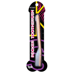 Hott Products Toothbrush With Pecker Shaped Handle - - Party Gifts and Novelties