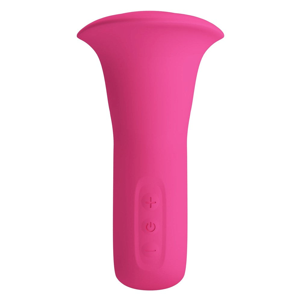 Pretty Love Clyde Oral Sex Clitoral Massager Pink - - Clit Ticklers and Pulsators