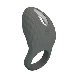 Pretty Love Master Ring Helious Vibrating Cock Ring Grey - - Vibrating Cock Rings