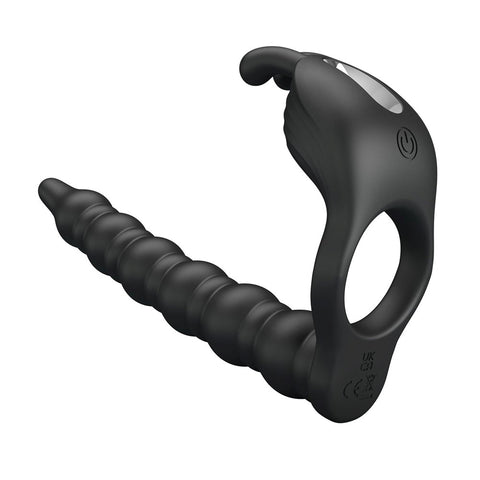 Pretty Love Blackney Rechargeable 7 Functions Cock Ring with Vibration - Vibrating Cock Rings