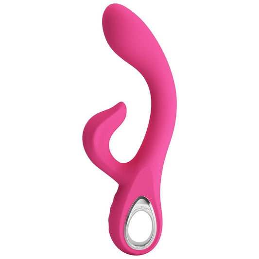 Pretty Love Fritz Rechargeable Rabbit Massager Pink - - Rabbit Vibrators