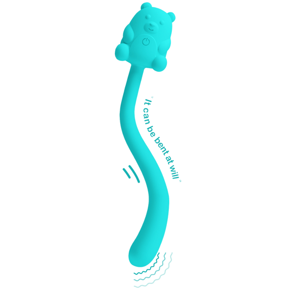 Pretty Love Cute Bear Flirting Stick Adult Massager - - Personal Massagers