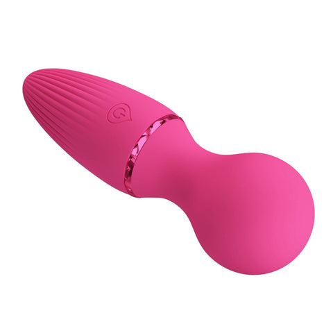 Baile Pretty Love Dwayne Little Cute Mini Body Wand Massager with Cock Ring - Body Wands