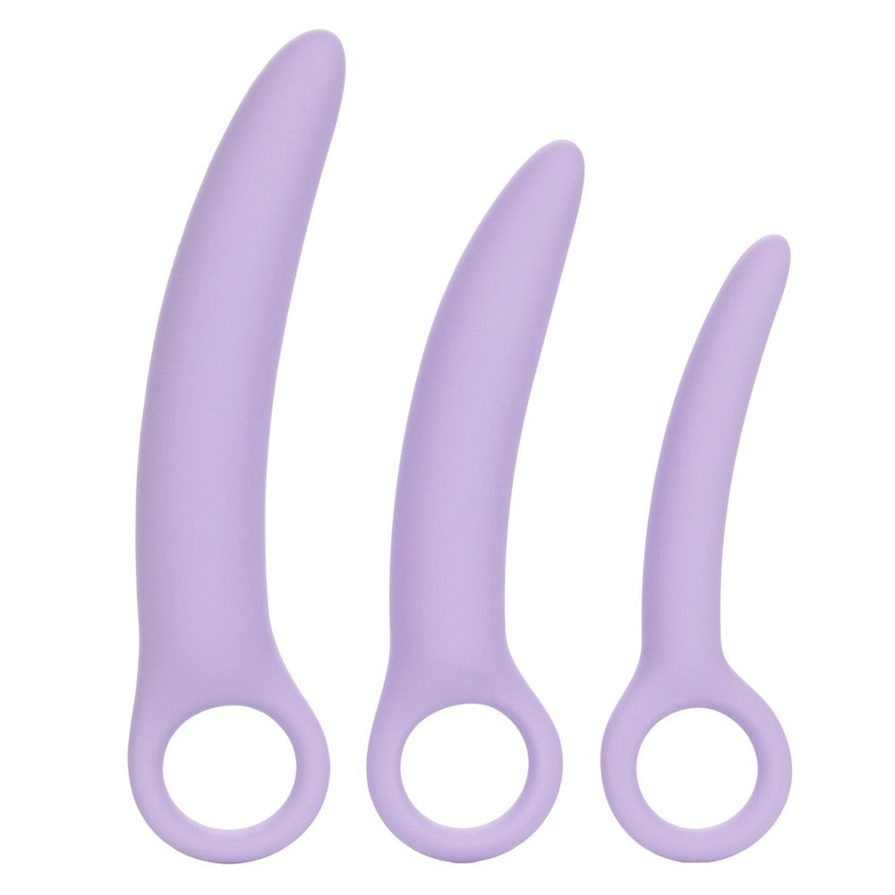 Dr. Laura Berman Alena Set Of 3 Silicone Dilators - - Clit Ticklers and Pulsators