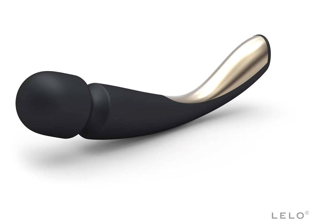Lelo Smart Body Wand Massager Medium Black with SenseTouch Technology - - Body Wands