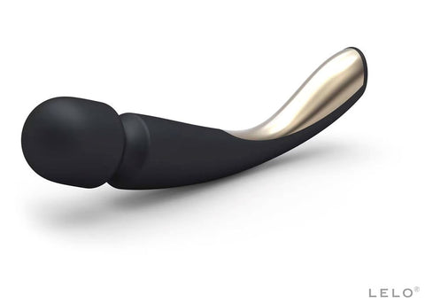 Lelo Smart Body Wand Massager Medium Black with SenseTouch Technology - Body Wands